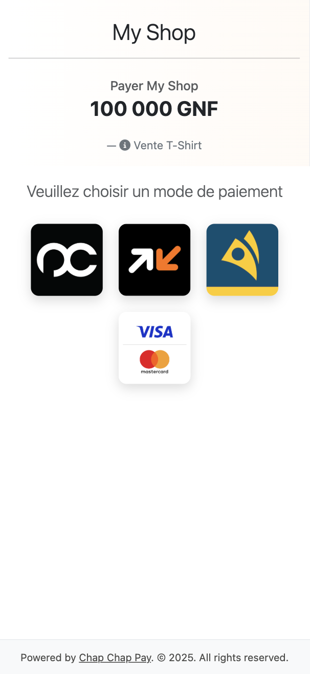 Chap Chap Pay App